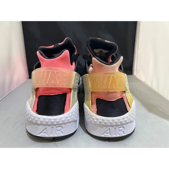 Nike Air Huarache Run PA Black/Light Bone-Hot Lava-White -705008 006 Men's size - Picture 6 of 10